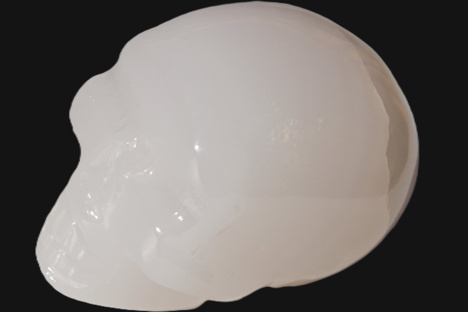 Mangano Calcite skull 42*55*54mm 190.5g Rocks and Things Store