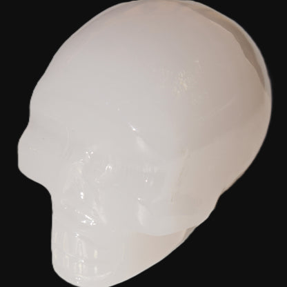 Mangano Calcite skull 42*55*54mm 190.5g Rocks and Things Store