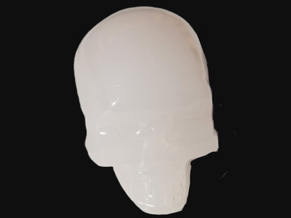 Mangano Calcite skull 42*55*54mm 190.5g Rocks and Things