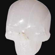 Mangano banded Calcite skull 43*44*48mm 161.5g in sunlight - Rocks and Things Store