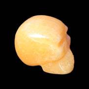 Honey Calcite skull 40*58*56mm approx., 182.6-194.6g Rocks and Things