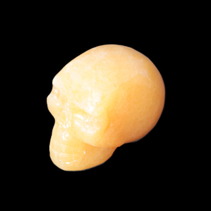 Honey Calcite skull 40*58*56mm approx., 182.6-194.6g Rocks and Things