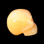 Honey Calcite skull 40*58*56mm approx., 182.6-194.6g - Rocks and Things Store