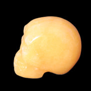 Honey Calcite skull 40*58*56mm approx., 182.6-194.6g - Rocks and Things Store