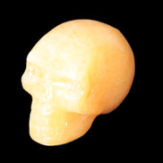 Honey Calcite skull 40*58*56mm approx., 182.6-194.6g Rocks and Things