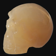 Honey Calcite skull 40*58*56mm approx., 182.6-194.6g - Rocks and Things Store