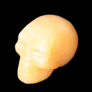 Honey Calcite skull 40*58*56mm approx., 182.6-194.6g Rocks and Things