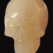 Honey Calcite skull 40*58*56mm approx., 182.6-194.6g Rocks and Things