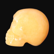 Honey Calcite skull 40*58*56mm approx., 182.6-194.6g Rocks and Things