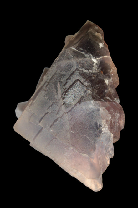 Blue cubic Fluorite crystal from Pakistan 55mm 55.1g in sunshine - Rocks and Things Store