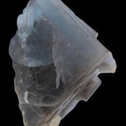 Blue cubic Fluorite crystal from Pakistan 55mm 55.1g in sunshine - Rocks and Things Store