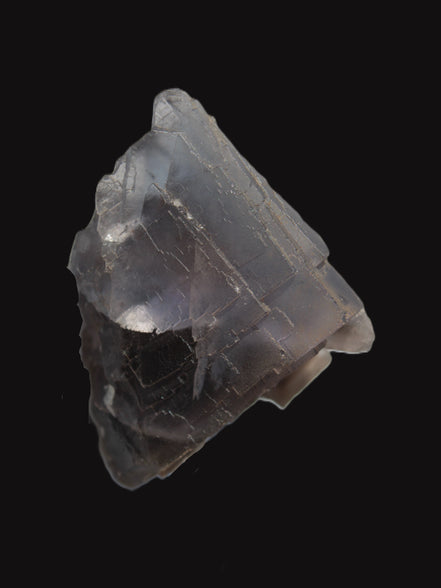 Blue cubic Fluorite crystal from Pakistan 55mm 55.1g in sunshine - Rocks and Things Store