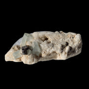 Tiny Blue Aquamarine crystals on Feldspar matrix 41.2ct 8.2g in sunshine - Rocks and Things Store