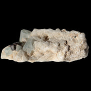 Tiny Blue Aquamarine crystals on Feldspar matrix 41.2ct 8.2g in sunshine - Rocks and Things Store