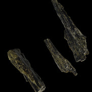 Long blade Epidote 3 crystals 69.7ct  13.9g in sunshine - Rocks and Things Store