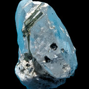 Green Tourmaline crystals on twinned Quartz with extra features 33.4ct 6.7g Rocks and Things Store