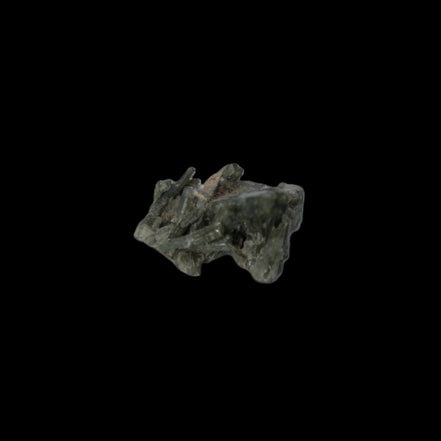 Tiny green Epidote cluster 11ct 2.2g in sunlight - Rocks and Things Store