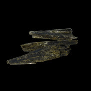 Epidote 3 crystals 30-38mm  33.9ct  6.8g in sunshine - Rocks and Things Store