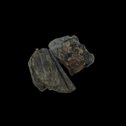 Epidote 2 clusters 42.4ct 8.5g in sunlight - Rocks and Things Store