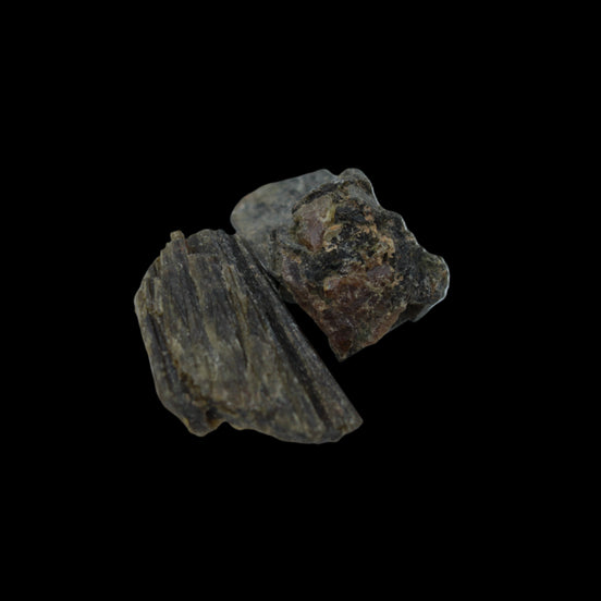 Epidote 2 clusters 42.4ct 8.5g in sunlight - Rocks and Things Store