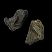 Epidote 2 clusters 42.4ct 8.5g in sunlight - Rocks and Things Store