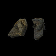 Epidote 2 clusters 42.4ct 8.5g in sunlight - Rocks and Things Store