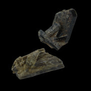 Epidote 2 clusters 42.4ct 8.5g in sunlight - Rocks and Things Store