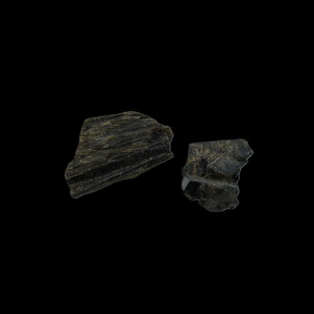 Epidote 2 clusters 42.4ct 8.5g in sunlight - Rocks and Things Store