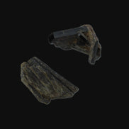 Epidote 2 clusters 42.4ct 8.5g in sunlight - Rocks and Things Store