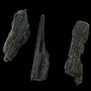 Epidote 3 crystals 38mm 47.1ct 9.4g in sunlight - Rocks and Things Store