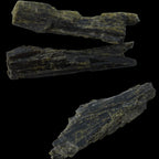 Epidote 3 crystals 38mm 47.1ct 9.4g in sunlight - Rocks and Things Store