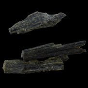 Epidote 3 crystals 38mm 47.1ct 9.4g in sunlight - Rocks and Things Store