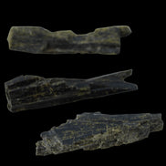 Epidote 3 crystals 38mm 47.1ct 9.4g in sunlight - Rocks and Things Store