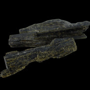 Epidote 3 crystals 38mm 47.1ct 9.4g in sunlight - Rocks and Things Store