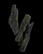 Epidote 3 crystals 38mm 47.1ct 9.4g in sunlight - Rocks and Things Store