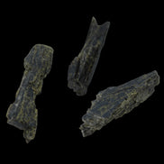 Epidote 3 crystals 38mm 47.1ct 9.4g in sunlight - Rocks and Things Store