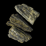 Epidote 3 crystals 52ct 10g in sunshine - Rocks and Things Store