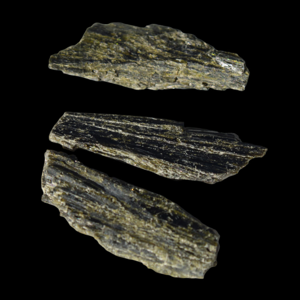 Epidote 3 crystals 52ct 10g Rocks and Things