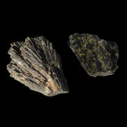 Epidote 2 crystals 35/39ct 7g in sunshine - Rocks and Things Store