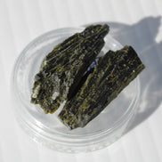 Epidote 2 crystals 35/39ct 7g Rocks and Things