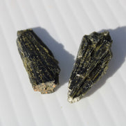 Epidote 2 crystals 35/39ct 7g Rocks and Things