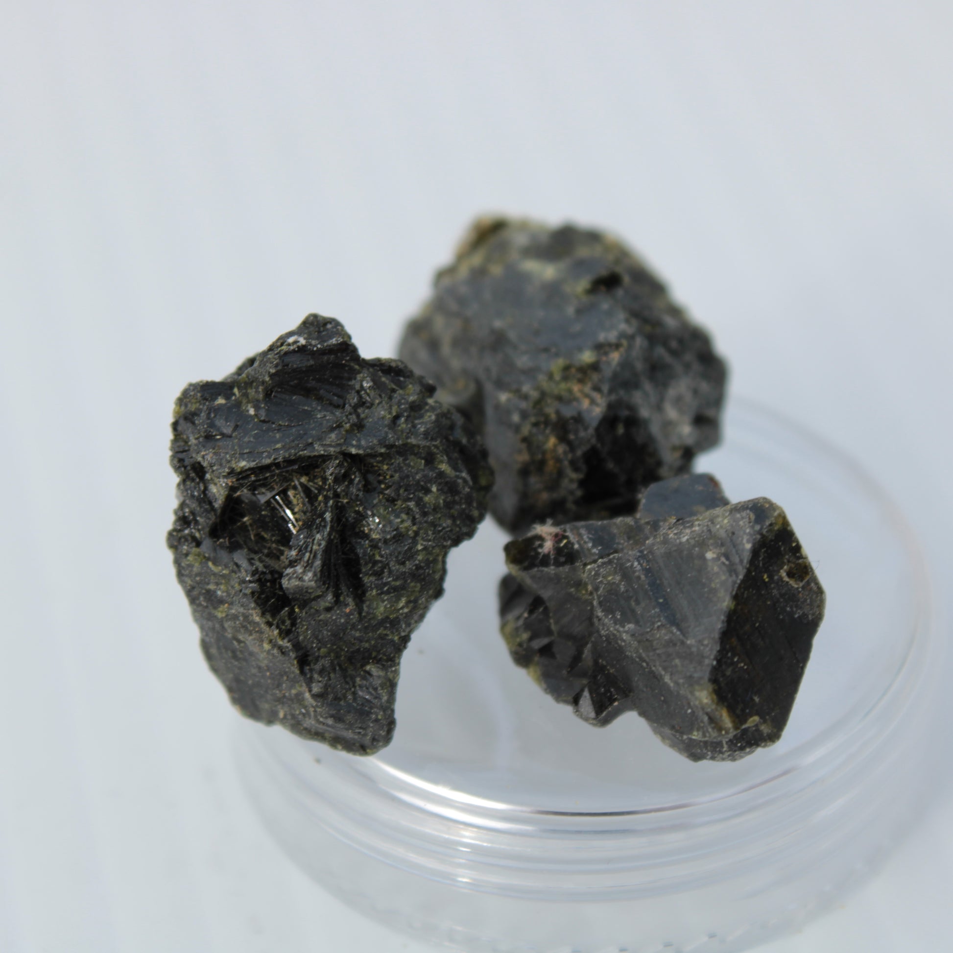 Epidote 3 clusters 87.3ct 17.4g Rocks and Things