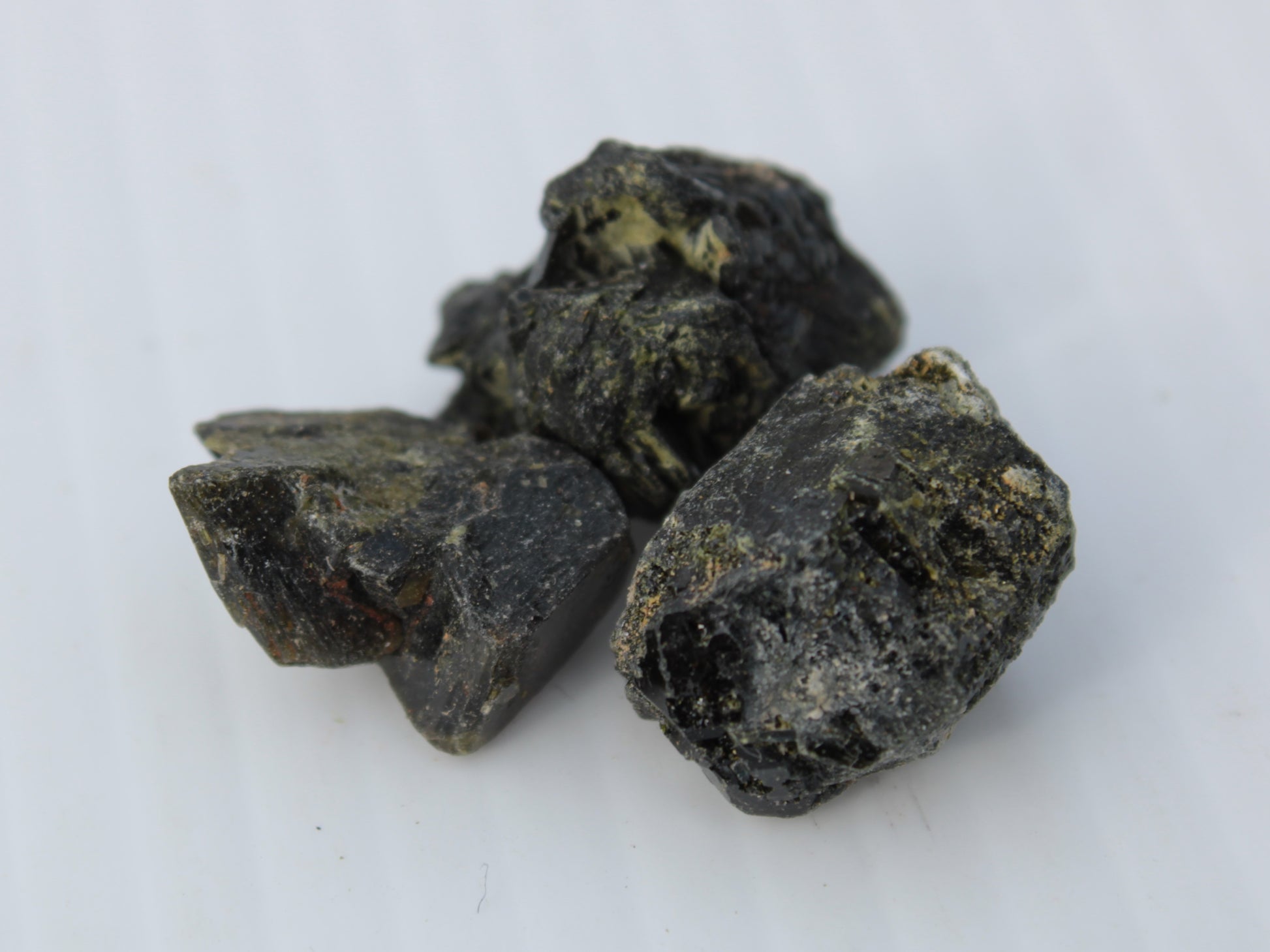 Epidote 3 clusters 87.3ct 17.4g Rocks and Things