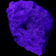 Green and Pink Tourmaline, Double-Terminated Quartz plus more specimen 606g in UV light - Rocks and Things Store