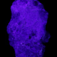 Green and Pink Tourmaline, Double-Terminated Quartz plus more specimen 606g in UV light - Rocks and Things Store