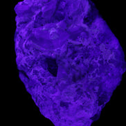 Green and Pink Tourmaline, Double-Terminated Quartz plus more specimen 606g in UV light - Rocks and Things Store