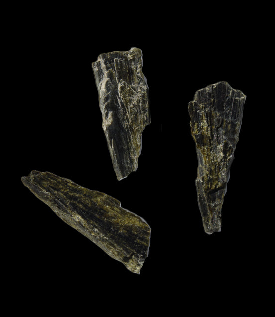 Epidote 3 crystals 24/25ct 5g Rocks and Things