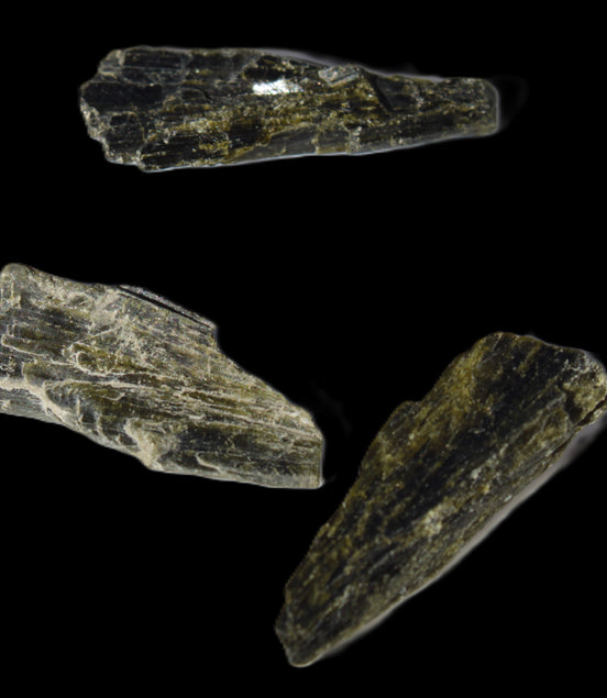 Epidote 3 crystals 24/25ct 5g Rocks and Things