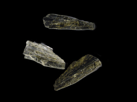 Epidote 3 crystals 24/25ct 5g Rocks and Things