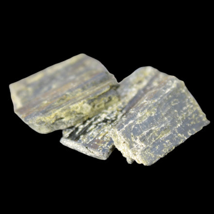 Epidote 4 crystals 24.5ct 5g in sunlight - Rocks and Things Store